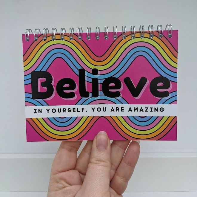 Believe | A6 Spiral Wire Bound Notebook