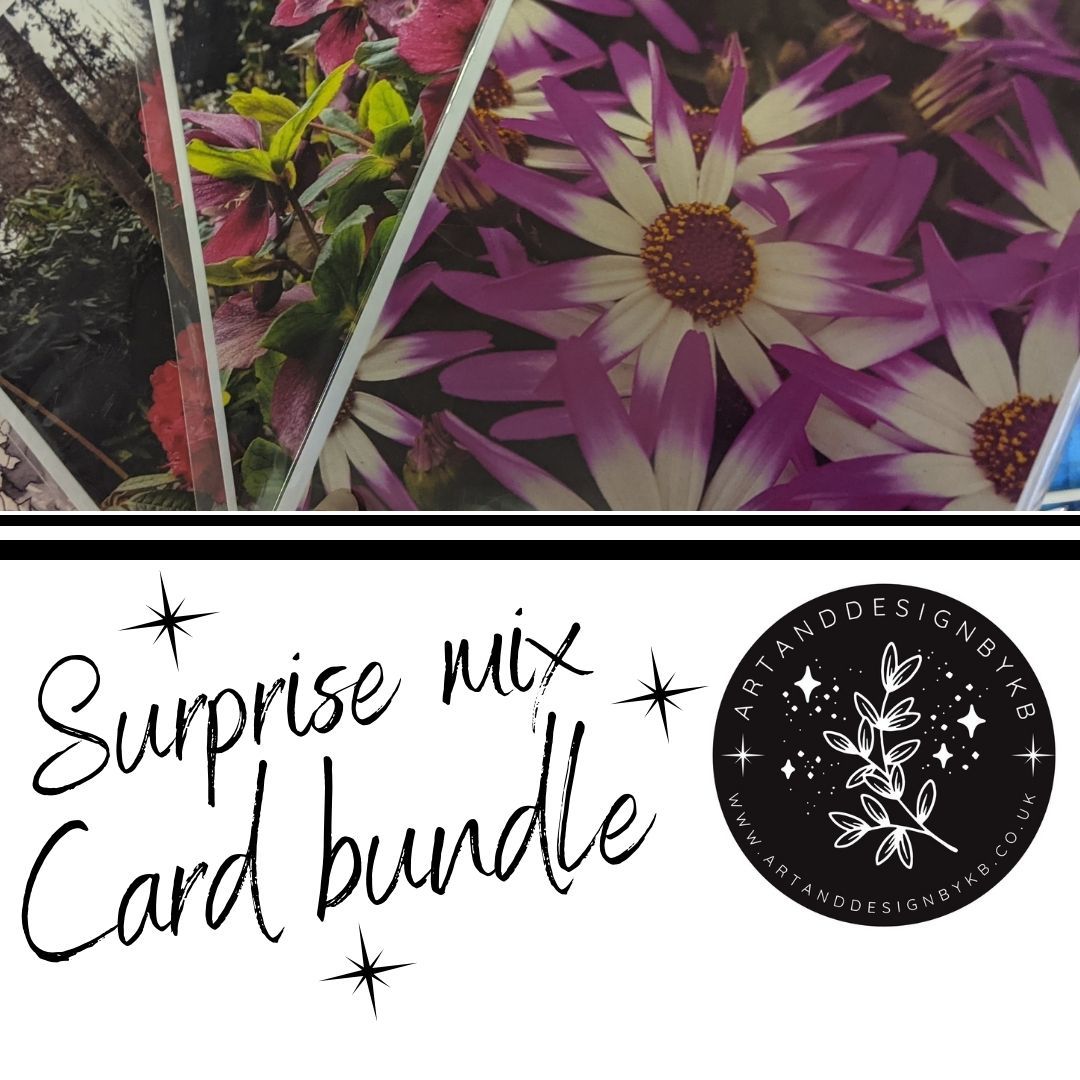 Mixed Cards Packs | Floral Photography | Surprise bundle 