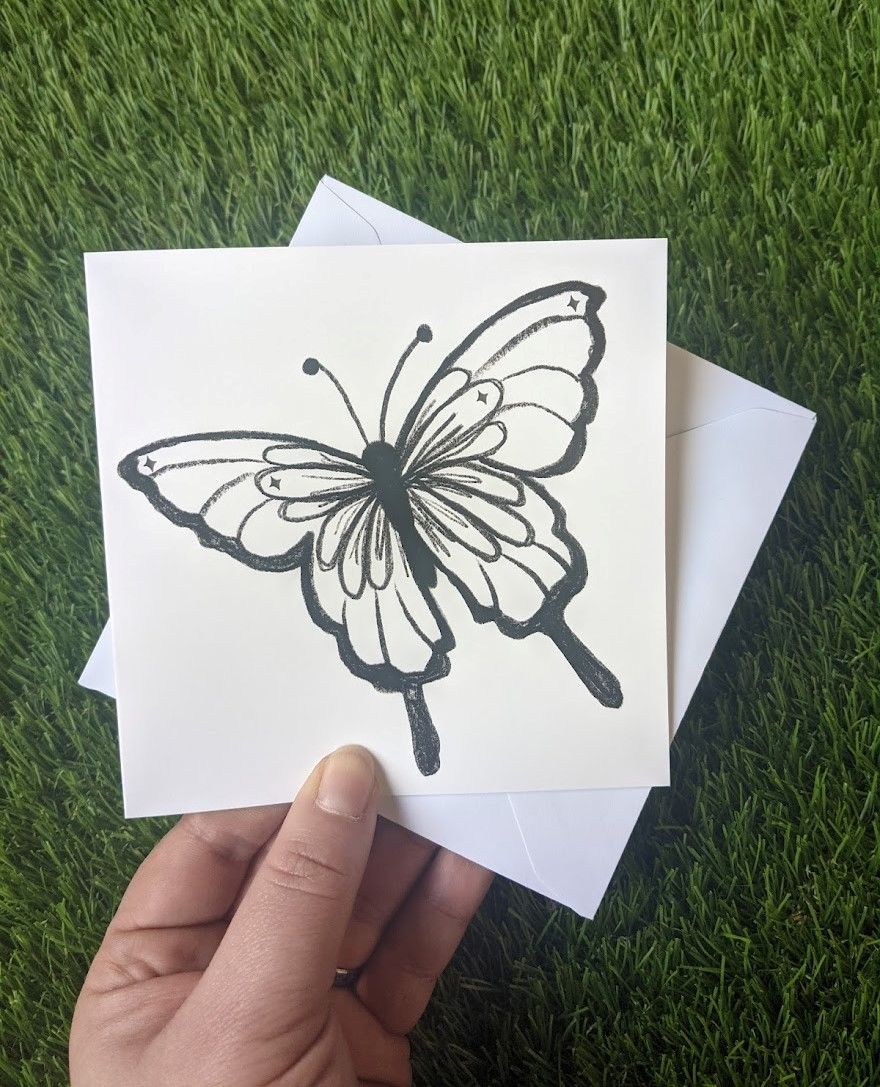 Butterfly | Greetings Card 