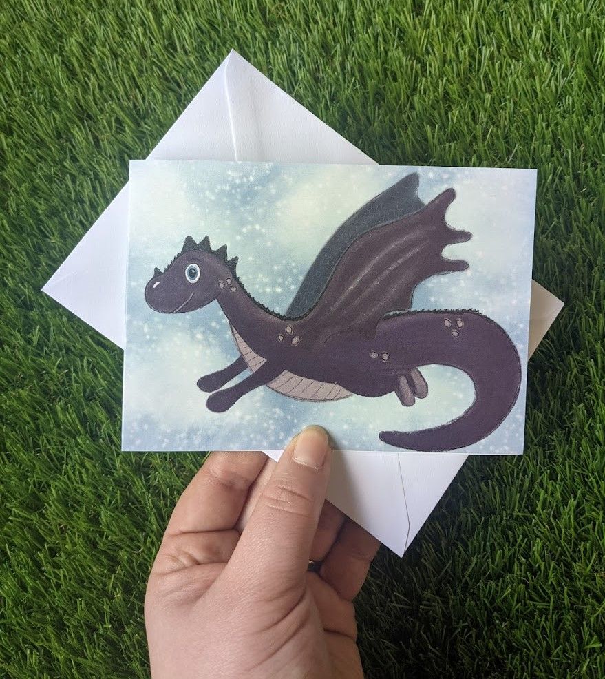 Little Dragon | Rectangle Greetings Card