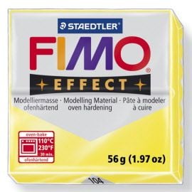 FIMO SOFT 57g - TRANSPARENT YELLOW 8020-104