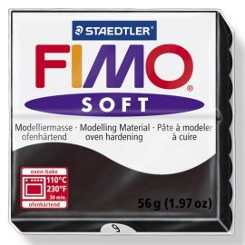 FIMO SOFT 57g - BLACK 8020-9