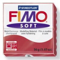FIMO SOFT 57g - CHERRY RED 8020-26