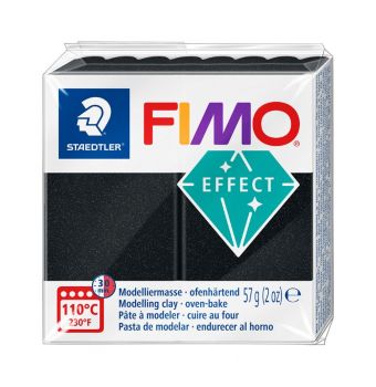 FIMO EFFECT 57G PEARL BLACK 8020-907