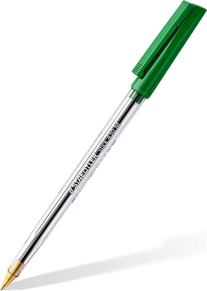 STAEDTLER Stick 430 M-5 Ballpoint Pen Medium - Green 