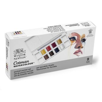 Winsor & Newton COTMAN PORTRAIT POCKET SET
