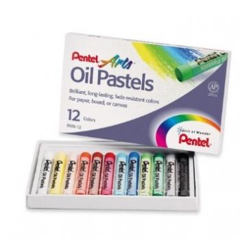 Pentel Oil Pastels - set of 12