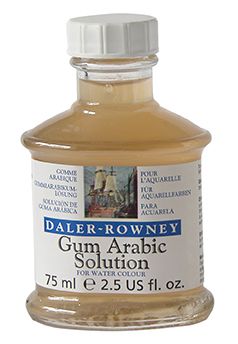 GUM ARABIC SOLUTION 75ml  by Daler Rowney