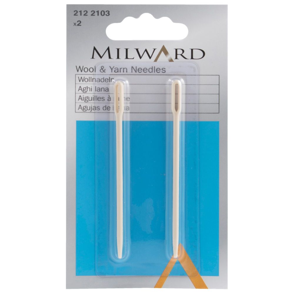 Hand Sewing Needles: Wool & Yarn: Plastic: 2 Pieces