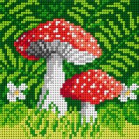 Embroidery Kit: Toad Stools