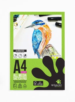 ARTGECKO A4 PRO ALL MEDIA SKETCHPAD PORTRAIT