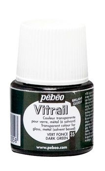 PEBEO VITRAIL 45ml - DARK GREEN (Glass Paint)
