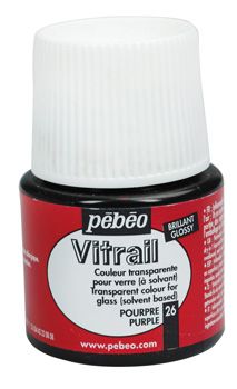 PEBEO VITRAIL 45ml - PURPLE Glass Paint