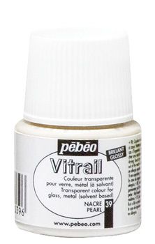 PEBEO VITRAIL 45ml - PEARL Glass Paint