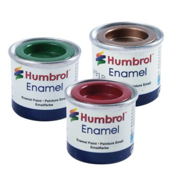 HUMBROL TINLETS 14ml - COAL BLACK AA0936