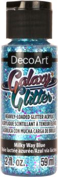 DECO ART GALAXY GLITTER MILKY WAY BLUE