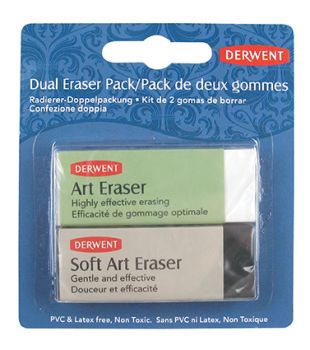 DERWENT DUAL ERASER PACK