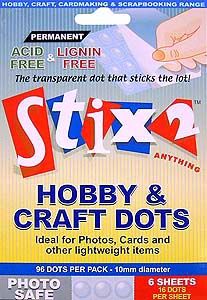 Craft Glue Dots - 10mm - Permanent
