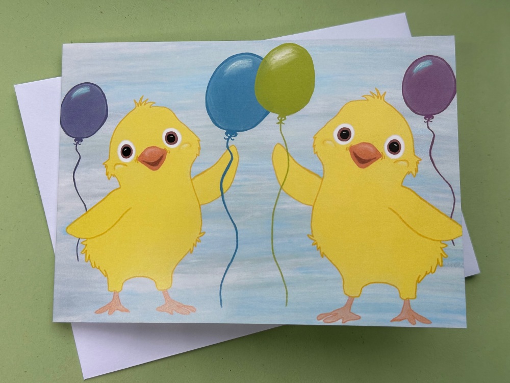 Birthday Chicks | Greetings Card