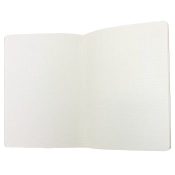 SOFTBACK DOT GRID SKETCH BOOK A5 NATURAL COVER 40pg 150g