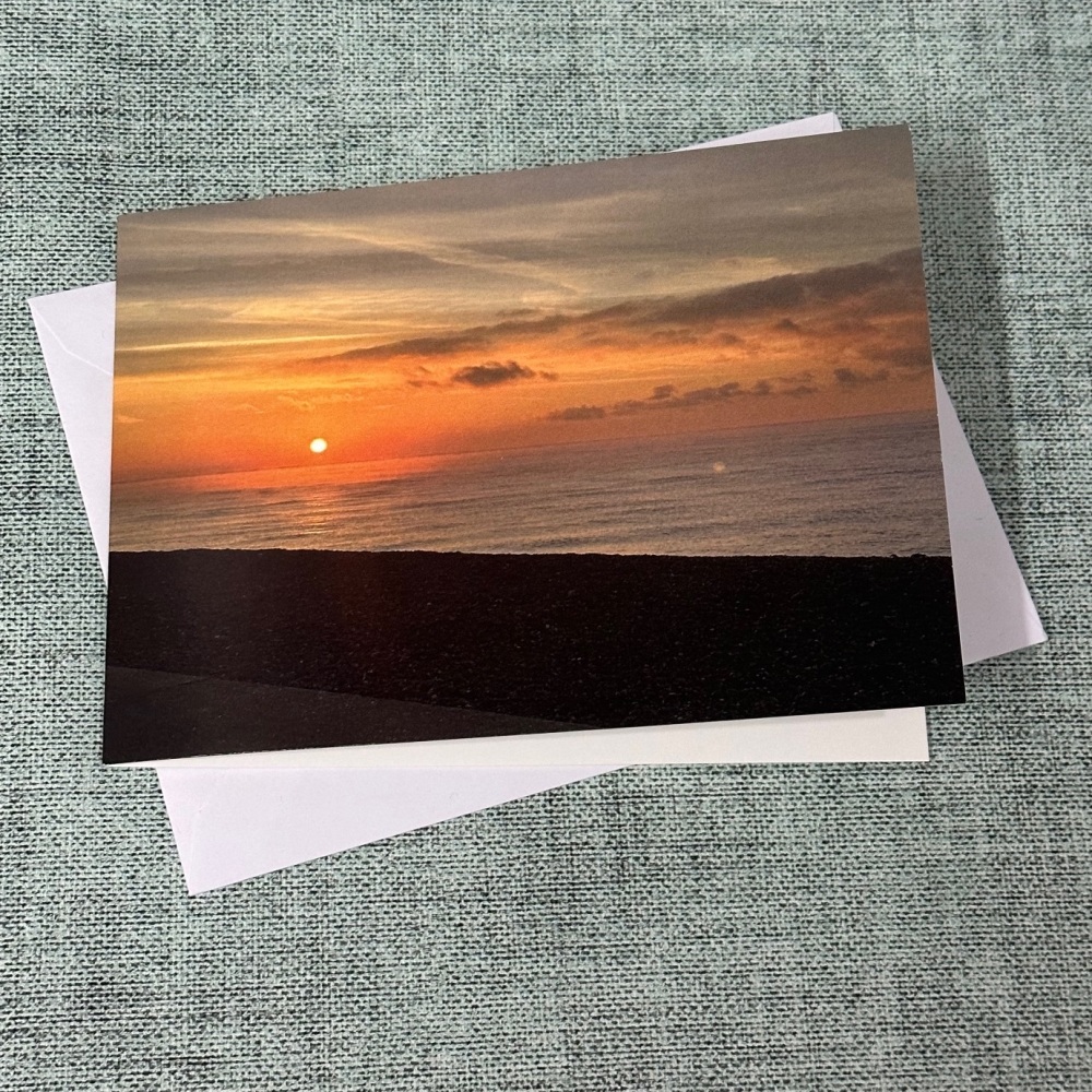 Seaton sunrise Photography #1 | Greetings Card
