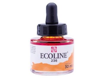ECOLINE Liquid Watercolour 30ml WITH PIPETTE | Light Orange (236)