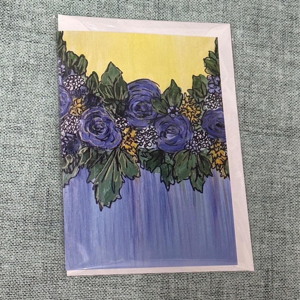 Graffiti Floral #7 | Greetings Card