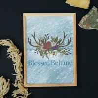 Blessed Beltane | Art Print | A4