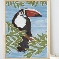 Toucan Art Print | Various sizes available