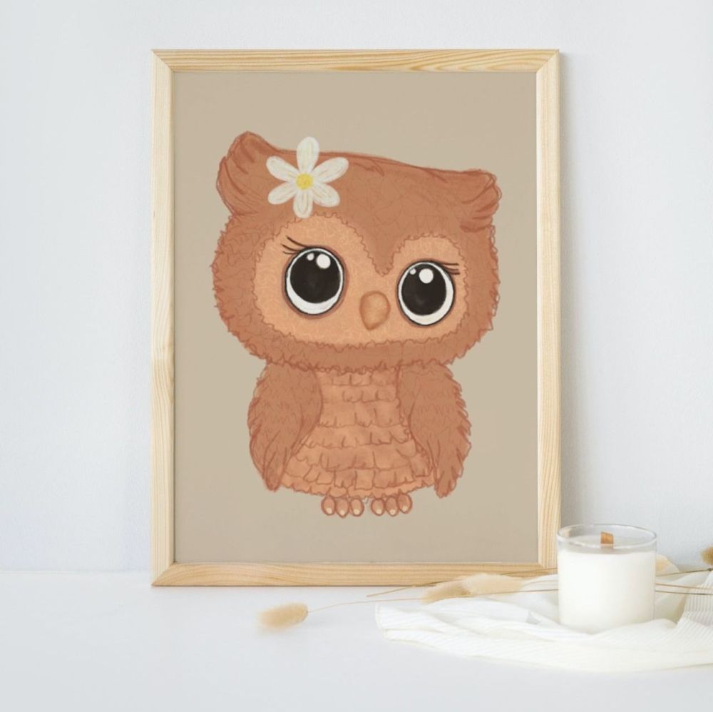 Daisy owl | Various sizes available