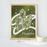 Fluorite Crystal Design | Various sizes available