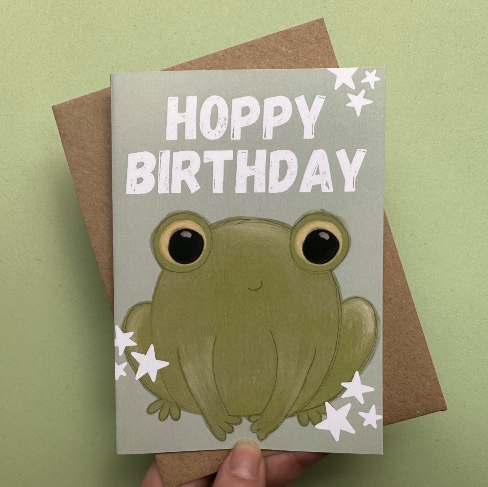 Hoppy Birthday | Greetings Card
