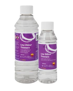 LOW ODOUR THINNERS 250ml by CREATIVE HOUSE
