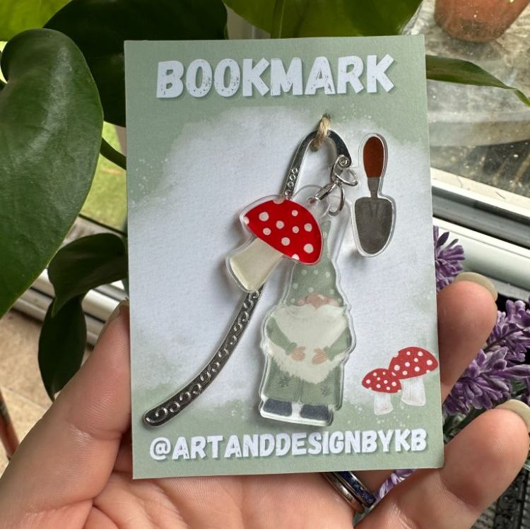 Bookmarks with charms