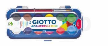 GIOTTO WATERCOLOURS MINI 12 SET