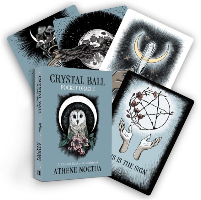 Crystal Ball Pocket Oracle : A 13-Card Deck and Guidebook by Athene Noctua