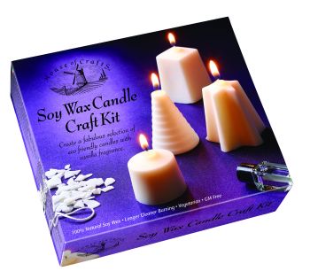 HOUSE OF CRAFTS SOY WAX CANDLE CRAFT KIT
