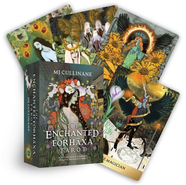 The Enchanted Forhaxa Tarot : A 78-Card Deck & Guidebook of Fairies, Mermaids & Magic by MJ Cullinane