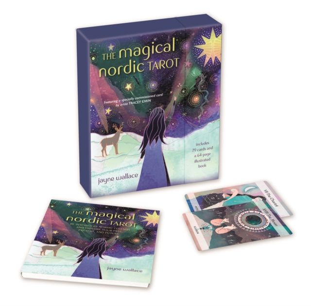 The Magical Nordic Tarot : Includes a Full Deck of 79 Cards and a 64-Page Illustrated Book by Jayne Wallace