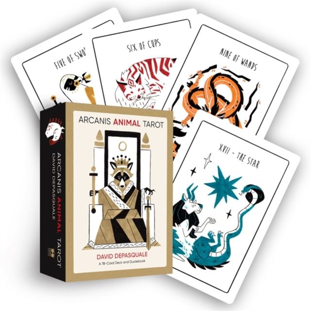 Arcanis Animal Tarot : A 78-Card Deck and Guidebook by David DePasquale