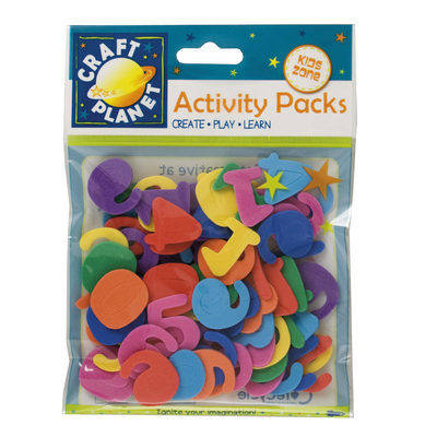 Foam Numbers - Assorted colours