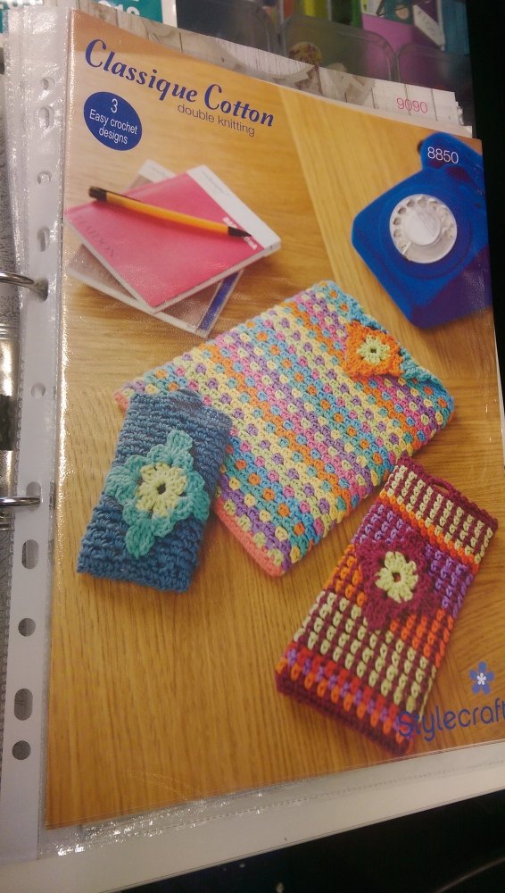 8850 - Phone & Ipad Cover - DK *Crochet Pattern