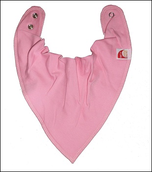 DryBib bandana bib (candy pink)