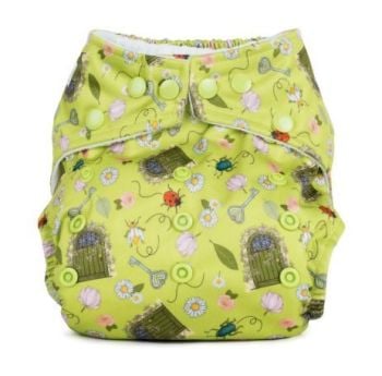 Baba and Boo One Size Pocket Nappy (Secret Gardens)