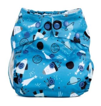 Baba and Boo One Size Pocket Nappy (Shoot for the Moon)