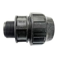 3/4" pipe x 3/4" Male Bsp straight adaptor water fitting