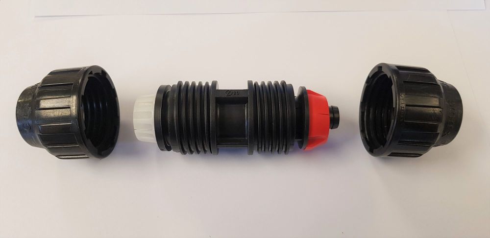 20mm metric water fitting to 3/4