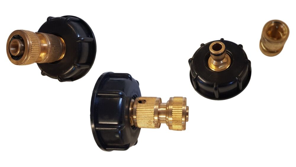 IBC 1/2" Brass quick connect