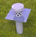 6" Flat Roof Outlet for PVC and/or  FELT