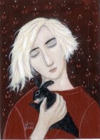 Girl with Rabbit